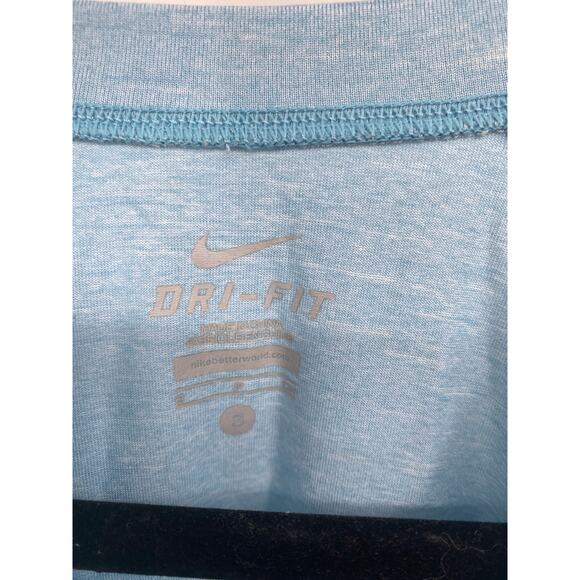 Nike Dri-Fit men Small Element Running Crew blue long sleeve Shirt - Picture 4 of 5